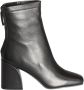 Steve Madden Verhoog je stijl met hoge hakken leren laarzen Black Dames - Thumbnail 1