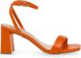 Steve Madden Hoge hiel sandalen Oranje Dames - Thumbnail 2