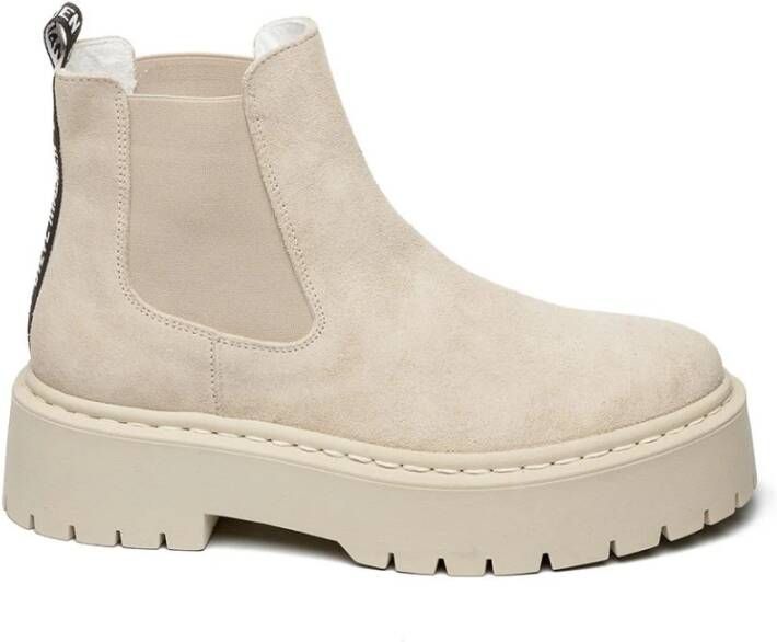 Steve Madden Hoge Laarzen Veerly Bootie Beige Dames - Foto 3