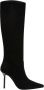 Steve Madden Zwarte Microsuede Intruder hoge laars Black Dames - Thumbnail 1