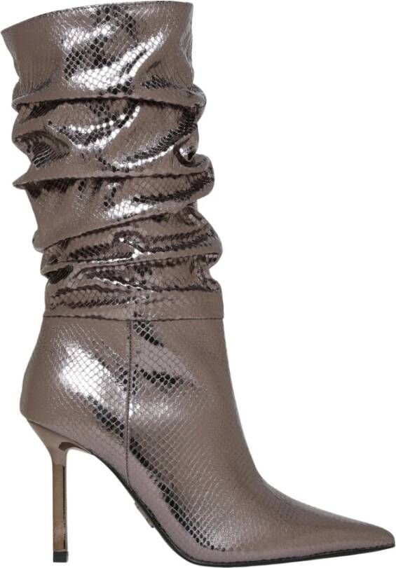 Steve Madden Izabela Zilveren Laars Gray Dames