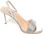 Steve Madden Jannis Zilveren Sandaal met Multi-Strass - Thumbnail 1