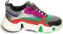 Steve Madden Kleurrijke Lage Vetersneakers Multicolor Dames - Thumbnail 1