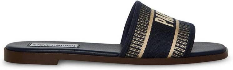 Steve Madden Slippers met statementstitching model 'KNOX' - Foto 2