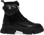 Steve Madden Lace-up Boots Black Dames - Thumbnail 1