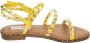 Steve Madden Low Profile Multicolor Leren Sandalen - Thumbnail 1