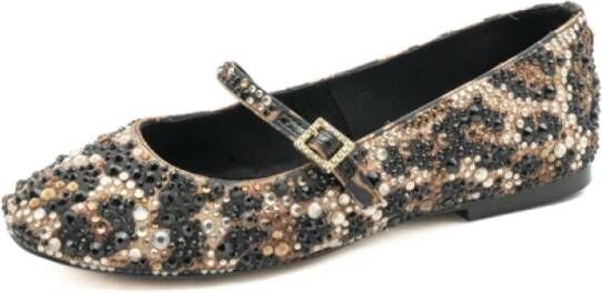 Steve Madden Leopard Brissa Ballerina Schoenen Multicolor Dames