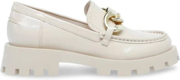 Steve Madden Loafers met kettingband en dikke zool White Dames - Foto 3