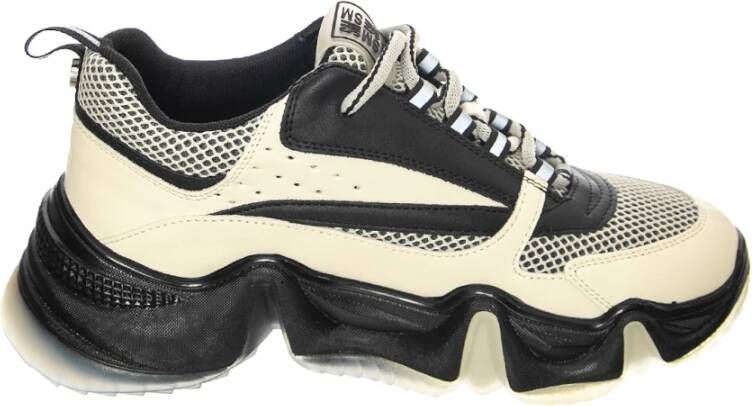 Steve Madden Low-Profile Sneakers met Veters