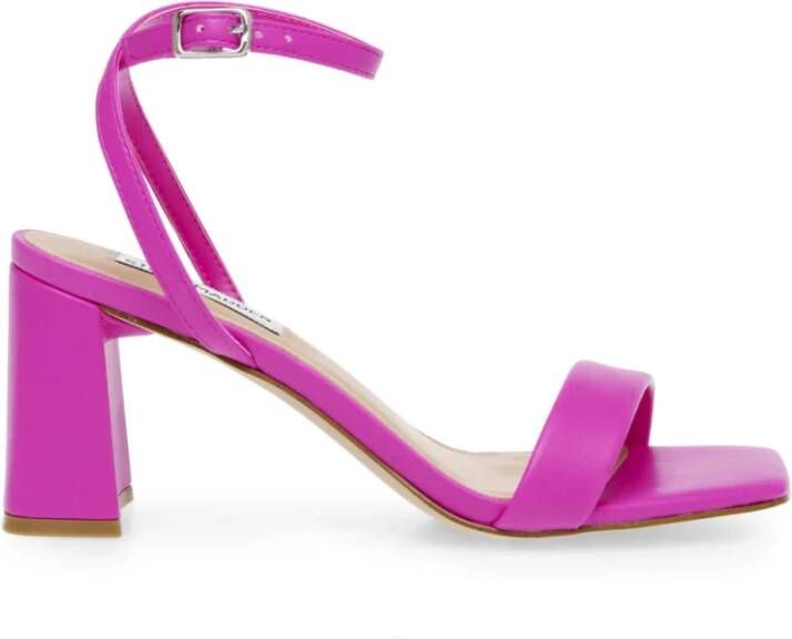 Steve Madden Luxe Hoge Hak Sandalen Roze Dames