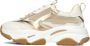Steve Madden Meisjes Sneakers Jpossession Wit Mesh Brown Dames - Thumbnail 2