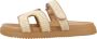 Steve Madden Leren slippers met klittenband model 'MISSILE' - Thumbnail 3