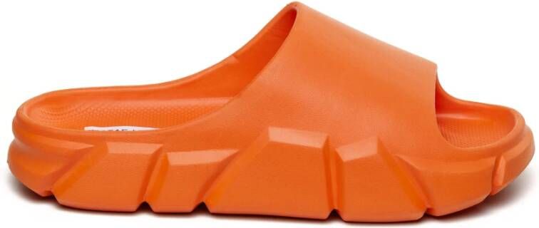 Steve Madden Moderne Tap Sliders Orange Heren