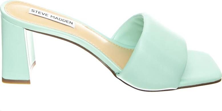 Steve Madden Muilezels met hakken Groen Dames