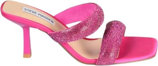 Steve Madden Magenta Top Notch Damesabot Hakken Roze Dames - Foto 3
