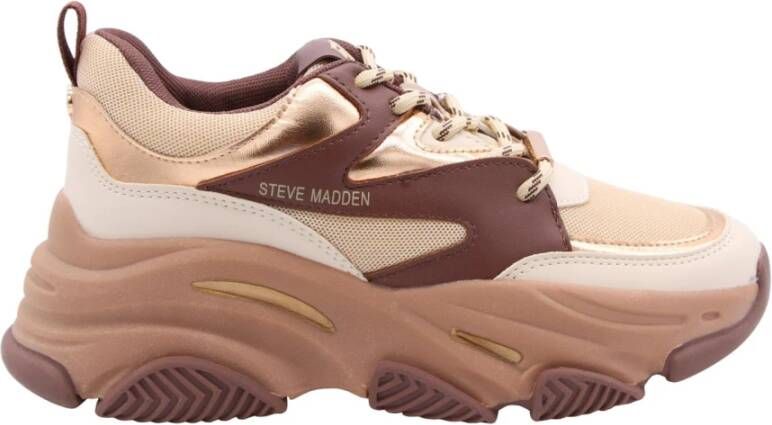 Steve Madden Pescina Sneaker Beige Dames