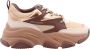 Steve Madden Bruin Beige Trendy Runner Sneakers Multicolor Dames - Thumbnail 7