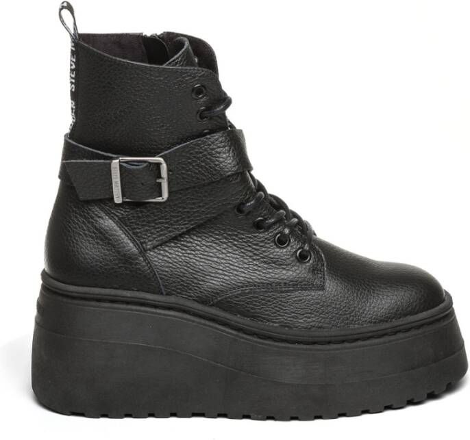 Steve Madden Pinaco Veterschoenen voor dames Zwart Dames