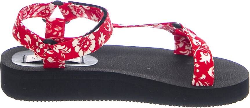 Steve Madden Platte sandalen Rood Dames