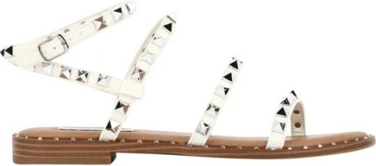 Steve Madden Platte sandalen Wit Dames