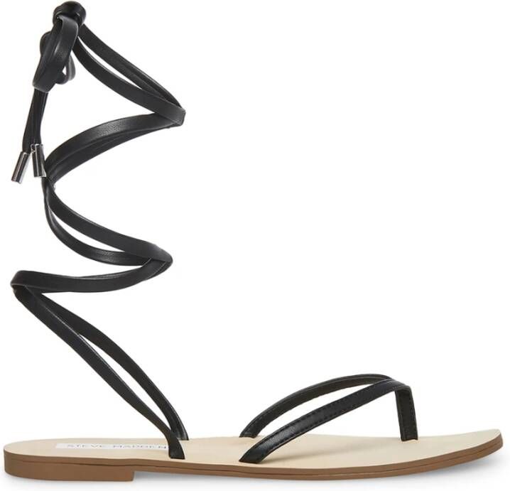Steve Madden Platte sandalen Zwart Dames