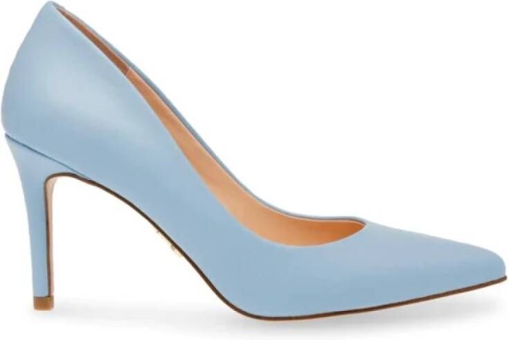 Steve Madden Stijlvolle Leren Pumps Blue Dames