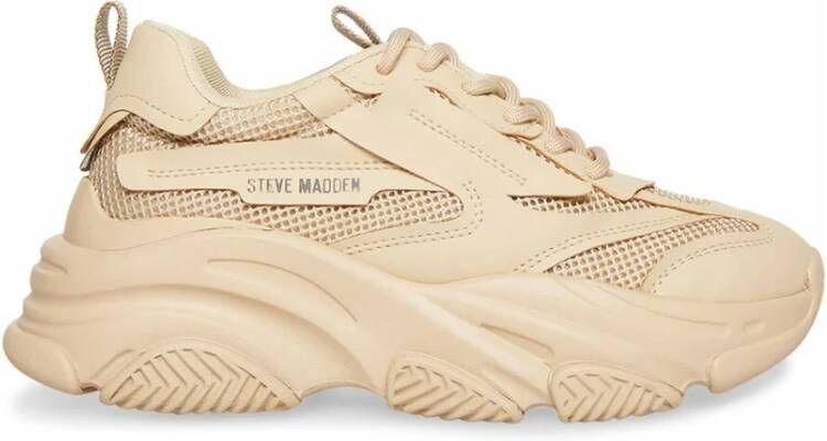 Steve Madden Possession Dames Sneakers Beige Dames