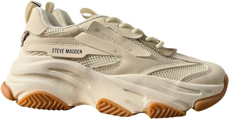 Steve Madden Possession-E Damessneakers Wit Dames