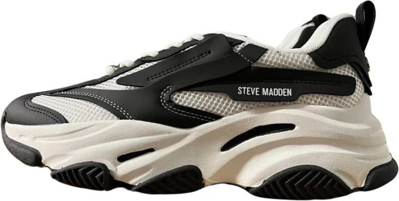 Steve Madden Possession-E Damessneakers Zwart Dames