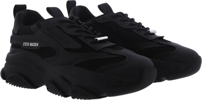 Steve Madden Possession-E Sneaker Dames Casual Schoenen Zwart Dames - Foto 16