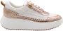 Steve Madden Dames Sneakers Doubletake Silver gold Cream Multi - Thumbnail 3