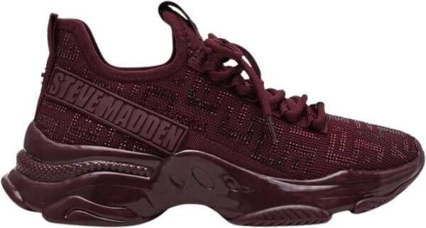 Steve Madden Rode Maxout Sneaker voor Dames