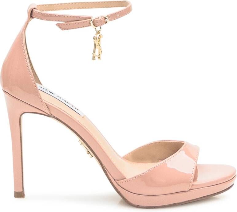 Steve Madden Roze Hak Sandaal met Verstelbare Band