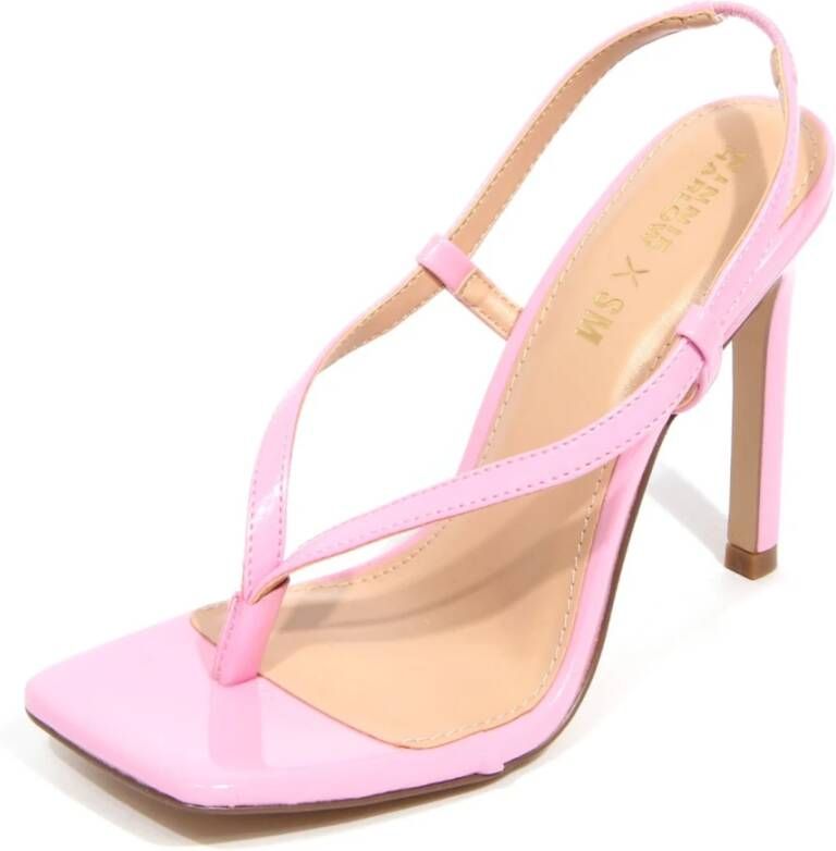 Steve Madden Roze Patent Sandaal Bash t Stijl