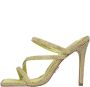 Steve Madden Neo Strass Hoge Hak Sandalen Yellow Dames - Thumbnail 4