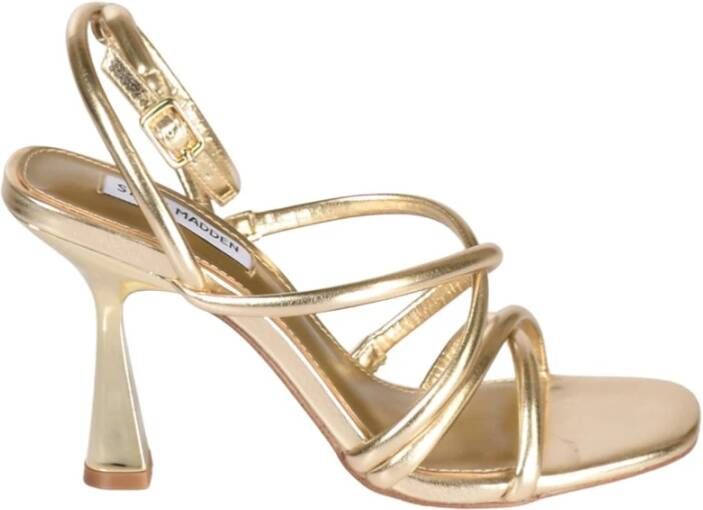 Steve Madden Verhoog je stijl met hoge hak sandalen Yellow Dames - Foto 5