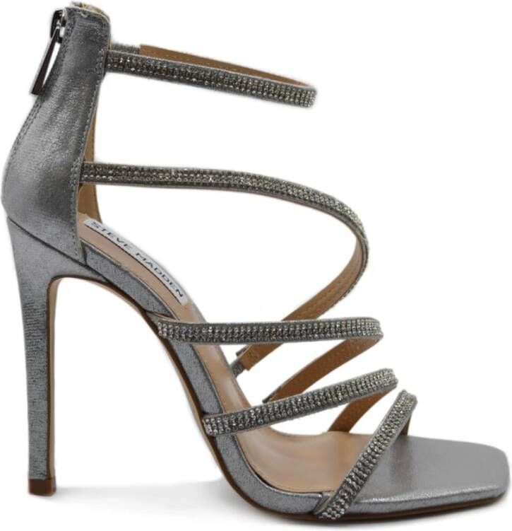 Steve Madden Caviar Pumps High Heels Schoenen Hoge Hak Dames Zilver - Foto 3