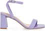 Steve Madden Luxe High Heel Sandalen Purple Dames - Thumbnail 2