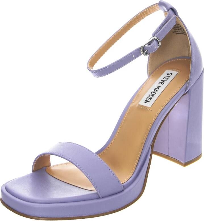 Steve Madden Sandalen met hoge hakken Purple Dames