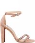 Steve Madden Jeweled Suède Sandaal in Tan - Thumbnail 3