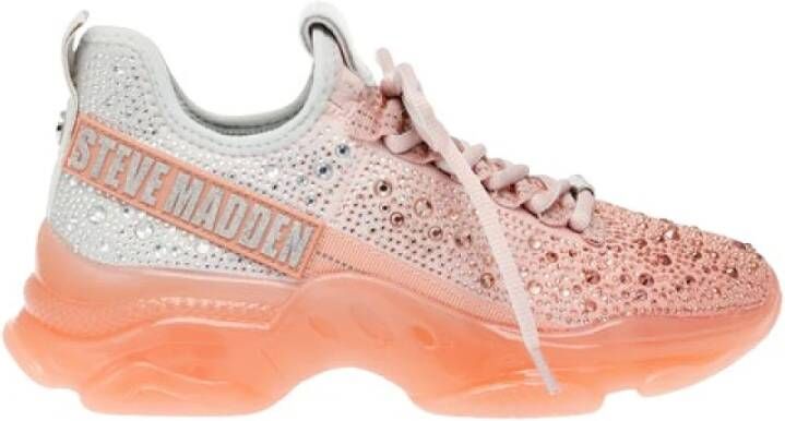 Steve Madden Sneakers met Ombre-effect en Strass Versiering Multicolor Dames