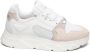 Steve Madden Poppy leren sneakers wit roze - Thumbnail 2