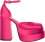 Steve Madden Statement Hoge Hak Sandalen Purple Dames - Thumbnail 1