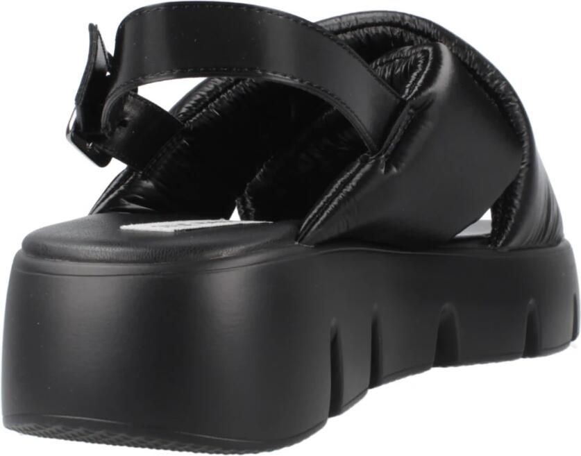 Steve Madden Backtrack Platform Sandalen Zwart Vrouw - Foto 3