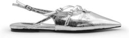 Steve Madden Zilveren sandalen met verstelbaar riempje