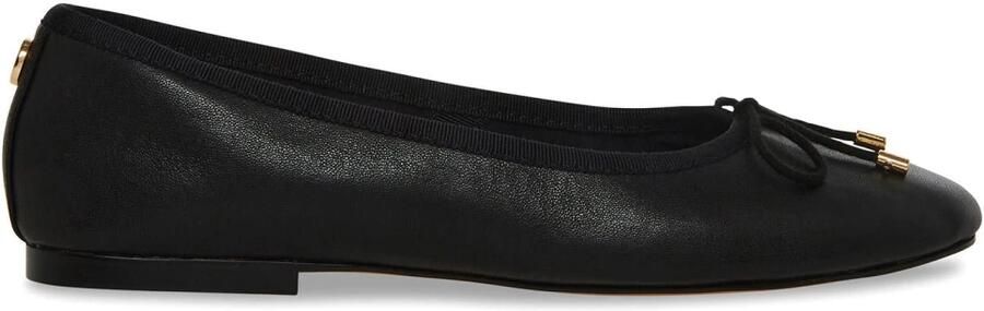 STEVE MADDEN Mocassins 'Bellami Black Leather Sheep Nappa Loafer Shoes' zwart