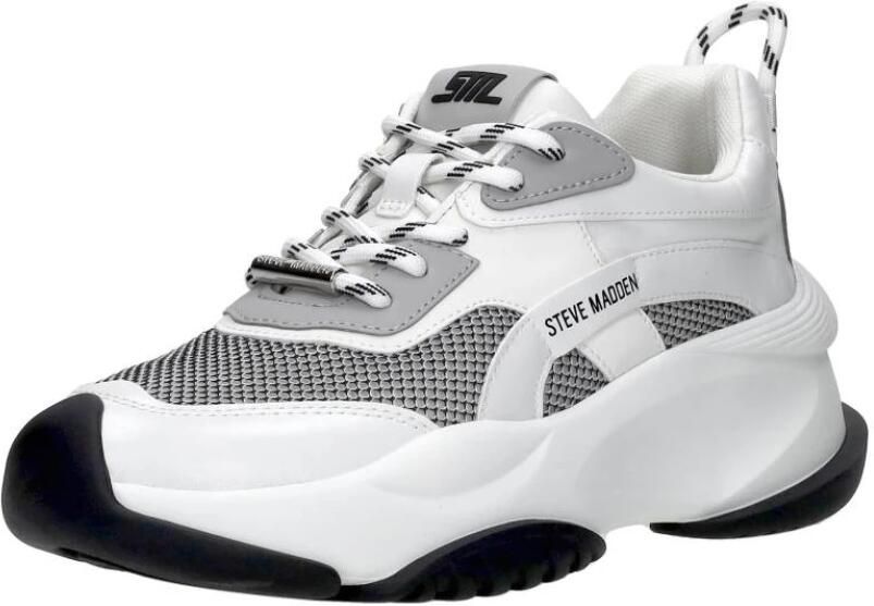 Steve Madden Belissimo Lage sneakers Dames Wit - Foto 5