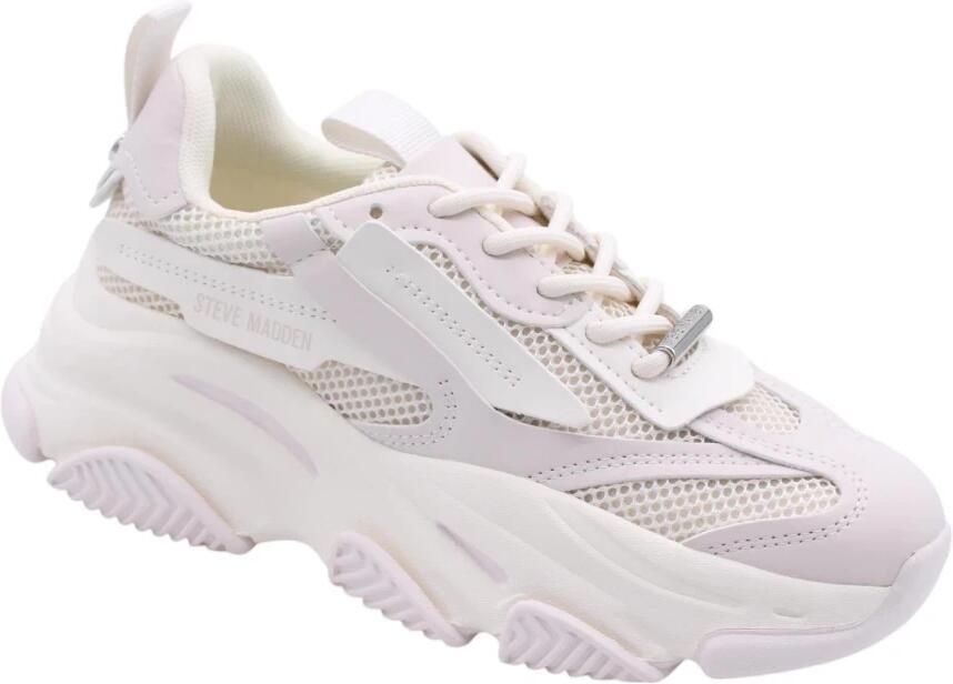 Steve Madden Dames Sneakers Wit SM19000033 SVC Possession-E Sneaker - Foto 3