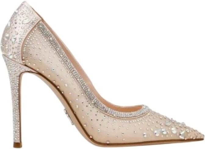 Steve Madden Champagne Puntige Stiletto Platte Schoenen