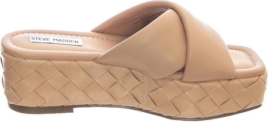 Steve Madden Cross-Strap leren sandaal